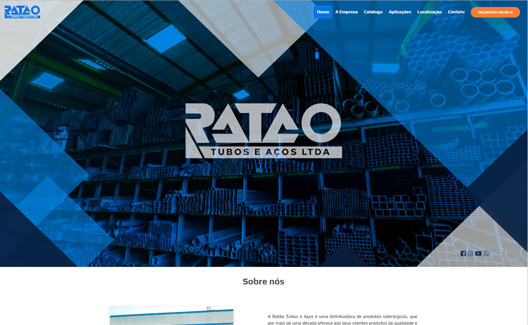 Projeto Site Ratão Tubos